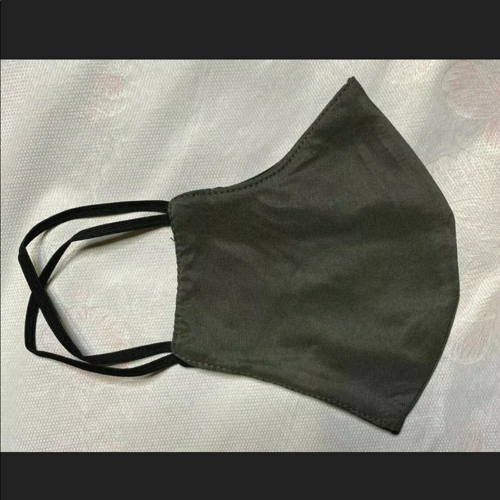 Gray face mask
